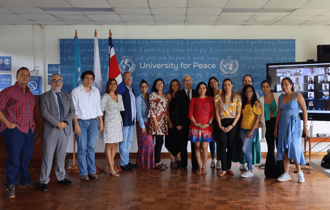 Mes javeriano 2022 en Upeace Maestría Derechos Humanos  Mes javeriano 2022 en Upeace Maestría Derechos Humanos
