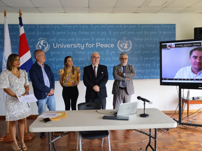 Mes javeriano 2022 en Upeace Maestría Derechos Humanos  Mes javeriano 2022 en Upeace Maestría Derechos Humanos