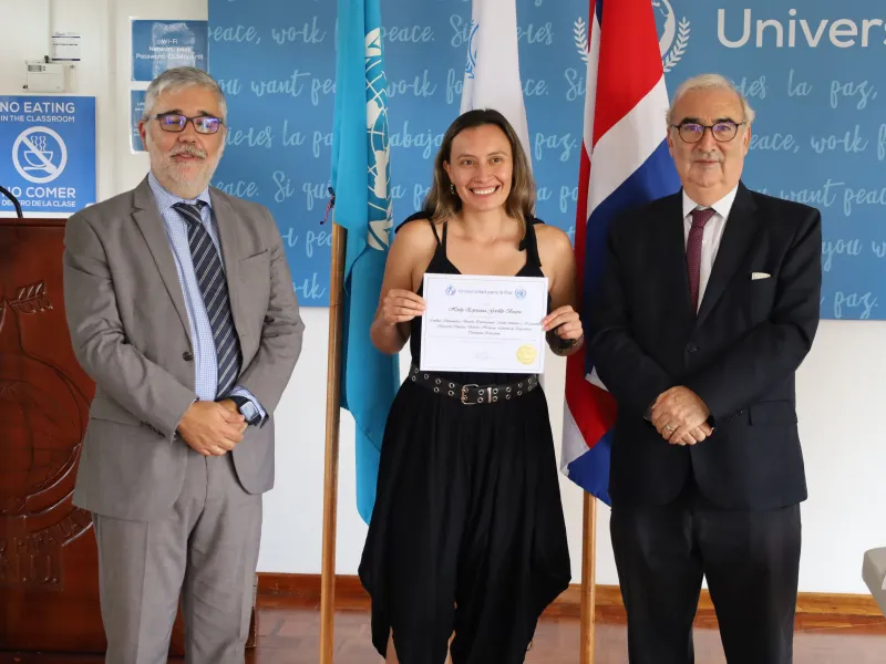 Mes javeriano 2022 en Upeace Maestría Derechos Humanos  Mes javeriano 2022 en Upeace Maestría Derechos Humanos