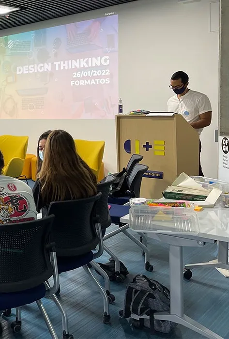 El Cali Design Factory abrió sus puertas con taller Design Thinking para 17 estudiantes de la Universidad del Desarrollo de Chile. El Cali Design Factory abrió sus puertas con taller Design Thinking para 17 estudiantes de la Universidad del Desarrollo de Chile.