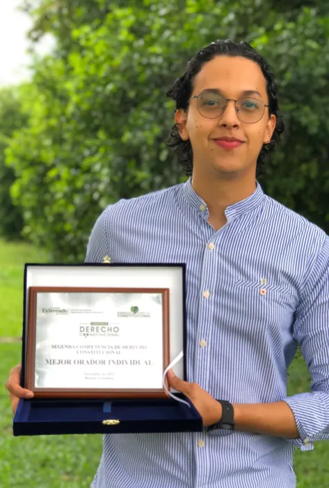 Sebastián Gutiérrez mejor orador Derecho Sebastián Gutiérrez mejor orador Derecho